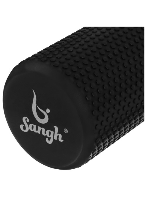 Ролик массажный Sangh, 45×15 см, черный