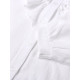 Блузка для девочки MINAKU: Cotton collection, белая, рост 140 см