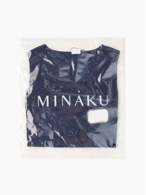 Блузка для девочки, MINAKU, тёмно-синяя, рост 134 см