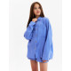 Рубашка из муслина для девочки KAFTAN, синяя, рост 164 см