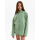 Рубашка из муслина для девочки KAFTAN, зелёная, рост 146 см