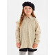 Рубашка для девочки в клетку KAFTAN, бежевая, размер 30 (98-104 см)