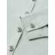 Рубашка детская MINAKU: Jeans collection, цвет мятный, рост 128 см
