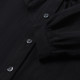 Блузка для девочки MINAKU: Cotton collection, чёрная, рост 122 см