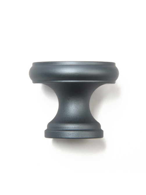 Ручка-кнопка CAPPIO PK321, d=24 мм, цвет графит, 8 шт.