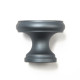 Ручка-кнопка CAPPIO PK321, d=24 мм, цвет графит, 8 шт.