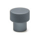 Ручка-кнопка CAPPIO PK328, d=23 мм, цвет графит, 8 шт.