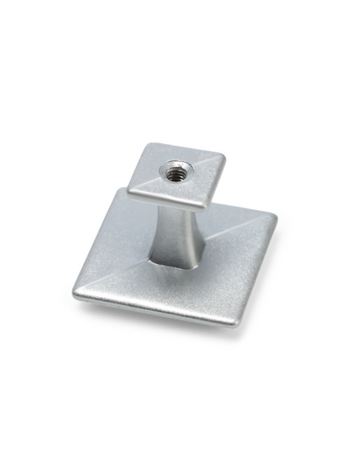 Ручка-кнопка ТУНДРА РК119SN, матовый никель