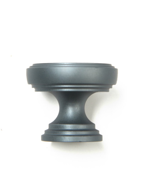 Ручка-кнопка CAPPIO PK322, d=30 мм, цвет графит, 8 шт.