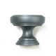 Ручка-кнопка CAPPIO PK322, d=30 мм, цвет графит, 8 шт.