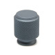 Ручка-кнопка CAPPIO PK327, d=20 мм, цвет графит, 8 шт.