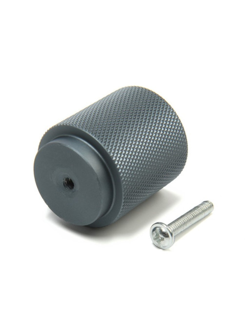 Ручка-кнопка CAPPIO PK330, d=30 мм, цвет графит, 8 шт.