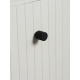 Ручка-кнопка CAPPIO PK330, d=30 мм, цвет черный, 8 шт.