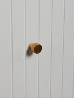 Ручка-кнопка CAPPIO PK328, d=23 мм, цвет золото, 8 шт.