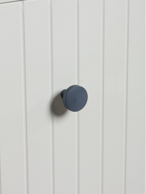 Ручка-кнопка CAPPIO PK325, d=30 мм, цвет графит, 8 шт.