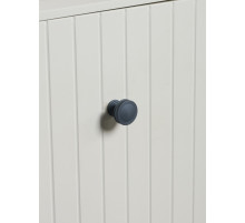 Ручка-кнопка CAPPIO PK324, d=30 мм, цвет графит, 8 шт.