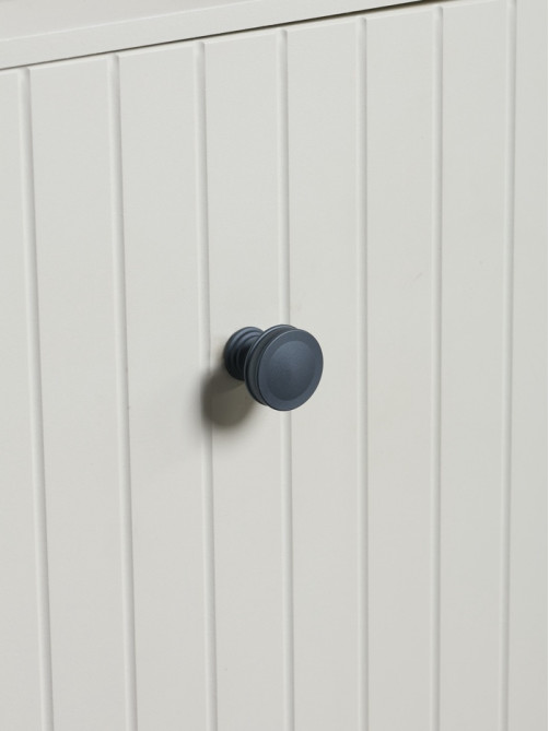 Ручка-кнопка CAPPIO PK324, d=30 мм, цвет графит, 8 шт.
