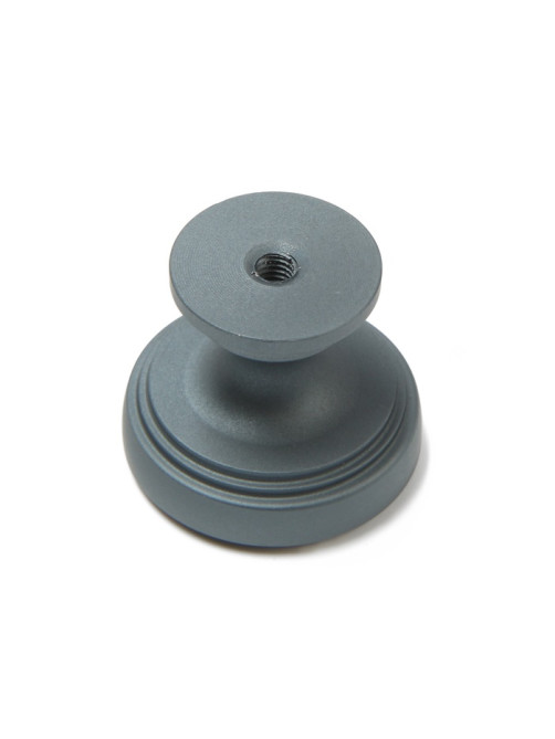 Ручка-кнопка CAPPIO PK322, d=30 мм, цвет графит, 8 шт.