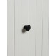 Ручка кнопка WAVE ТУНДРА РК120BL, черная, 8 шт. TMP
