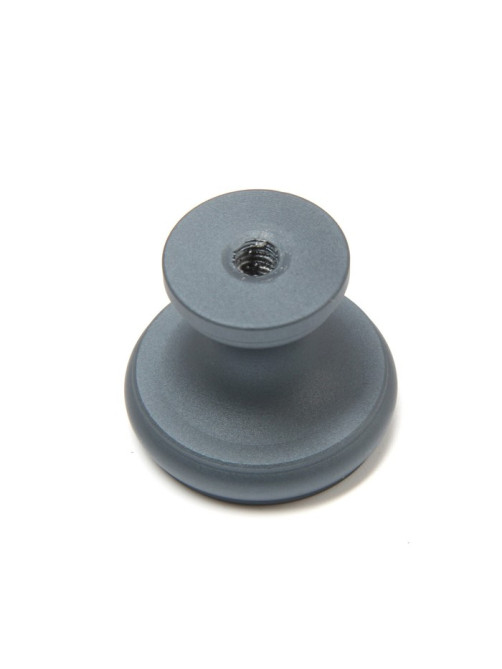 Ручка-кнопка CAPPIO PK321, d=24 мм, цвет графит, 8 шт.
