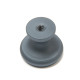 Ручка-кнопка CAPPIO PK321, d=24 мм, цвет графит, 8 шт.