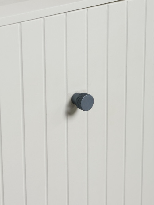Ручка-кнопка CAPPIO PK328, d=23 мм, цвет графит, 8 шт.