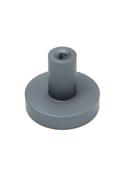 Ручка-кнопка CAPPIO PK325, d=30 мм, цвет графит, 8 шт.