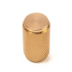 Ручка-кнопка CAPPIO PK331, d=28 мм, цвет золото, 8 шт.
