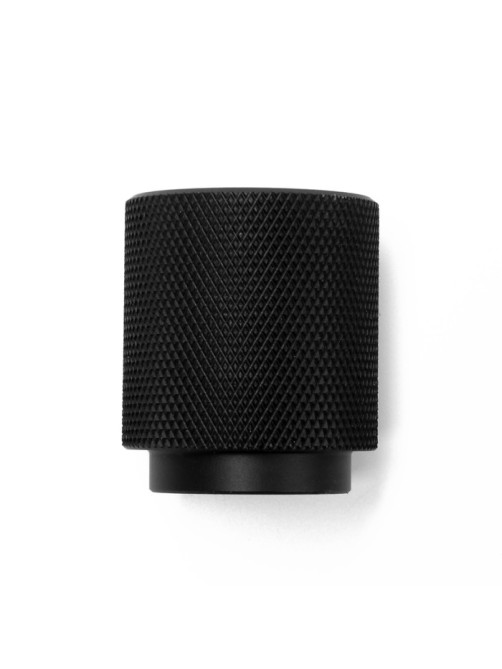 Ручка-кнопка CAPPIO PK330, d=30 мм, цвет черный, 8 шт.
