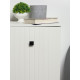 Ручка кнопка ТУНДРА РК119BL, черная, 10 шт. TMP
