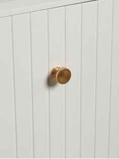 Ручка-кнопка CAPPIO PK324, d=30 мм, цвет золото, 8 шт.
