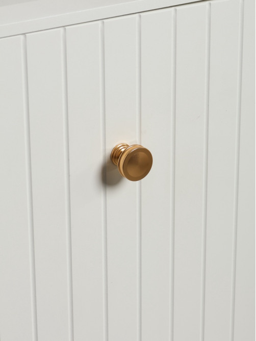 Ручка-кнопка CAPPIO PK324, d=30 мм, цвет золото, 8 шт.