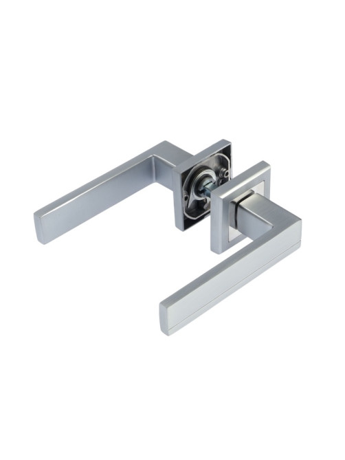 Ручка раздельная LOCKLAND 010 MSC, цвет матовый сатиновый хром