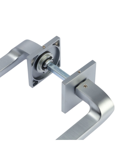 Ручка раздельная LOCKLAND 006 MSC, цвет матовый сатиновый хром