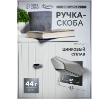 Ручка-скоба CAPPIO EDGE, м/о 33 мм, цвет хром