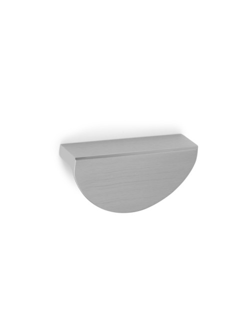 Ручка-скоба CAPPIO H002SS полукруглая, алюминий, L=78 мм, м/о 64 мм, цвет сатиновый никель