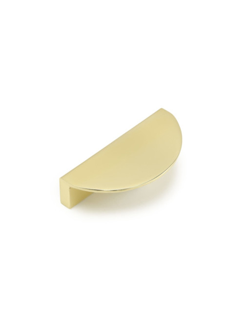 Ручка-скоба CAPPIO H002GP полукруглая, алюминий, L=78 мм, м/о 64 мм, цвет золото