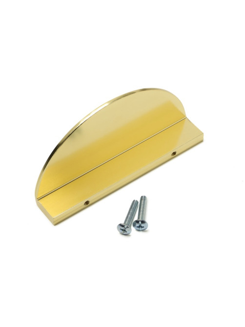 Ручка-скоба CAPPIO H003GP полукруглая, алюминий, L=110 мм, м/о 64 мм, цвет золото