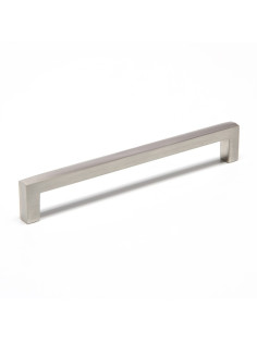 Ручка-скоба CAPPIO SQUARE RSC007, алюминий, м/о 160 мм, цвет серебро, 4 шт.