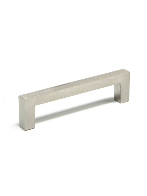 Ручка-скоба CAPPIO SQUARE RSC008, нержавеющая сталь, м/о 96 мм, цвет серебро, 4 шт.
