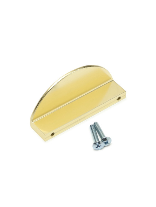 Ручка-скоба CAPPIO H002GP полукруглая, алюминий, L=78 мм, м/о 64 мм, цвет золото