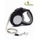 Рулетка «Пижон» светоотражающая, 5 м, до 30 кг, лента, прорезиненная ручка, серая