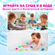 Игровой набор «Весёлая рыбалка», 10 рыбок, сачок, МИКС