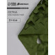 Сетка маскировочная, 6×3 м, одинарная, тёмно-зелёная, Greengo