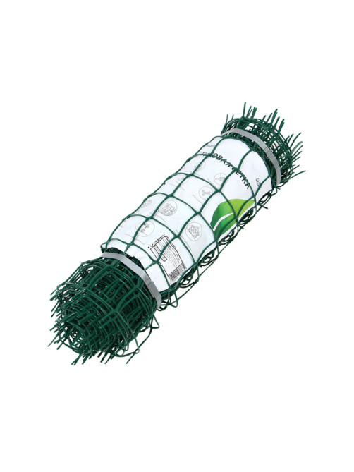 Сетка садовая, 0.5×5 м, ячейка квадрат 50×50 мм, пластиковая, зелёная, Greengo, в рулоне