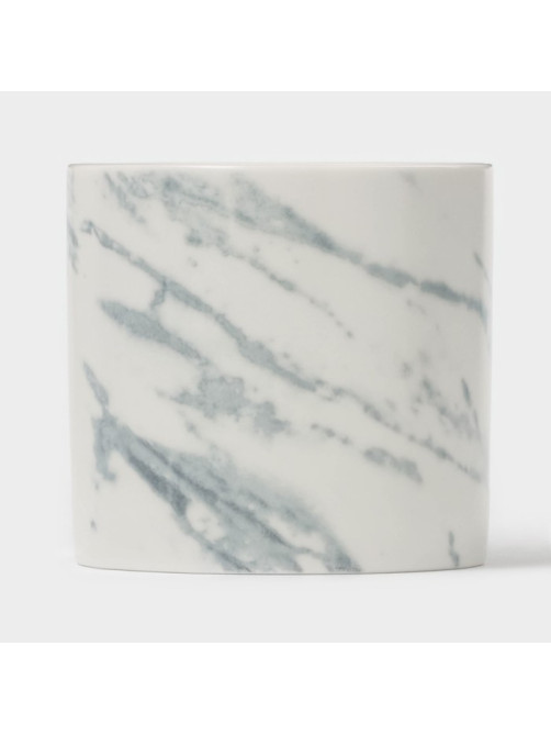 Сахарница Magistro Real Marble, 250 мл, 8.5×9 см, фарфор, белая