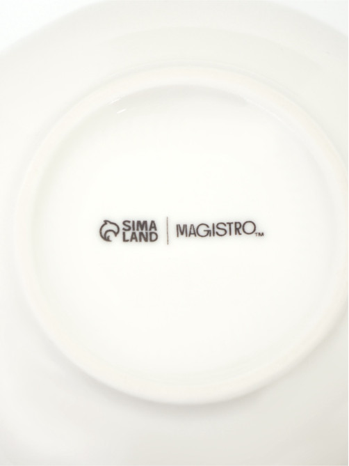 Сахарница Magistro «Бланш», 540 мл, фарфор, белая