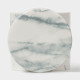 Сахарница Magistro Real Marble, 250 мл, 8.5×9 см, фарфор, белая
