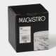 Сахарница Magistro Real Marble, 250 мл, 8.5×9 см, фарфор, белая