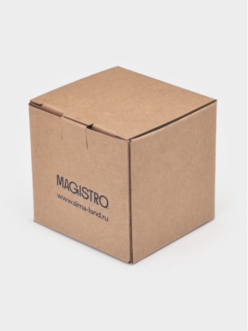 Сахарница Magistro «Бланш», 540 мл, фарфор, белая